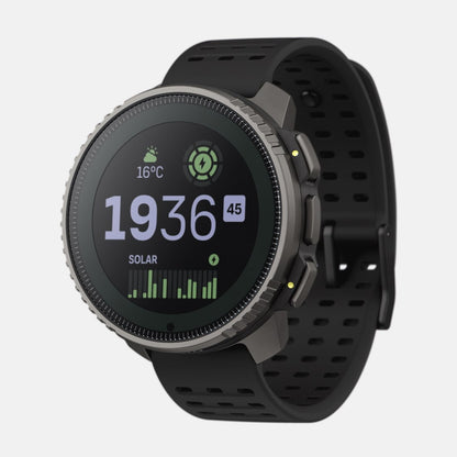 SUUNTO Vertical Titanium Solar Black שעון ספורט סונטו טיטניום עם טעינה סולארית