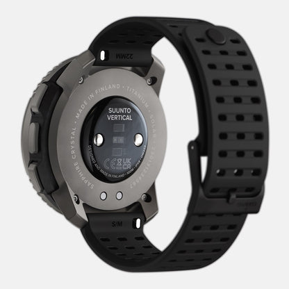 SUUNTO Vertical Titanium Solar Black שעון ספורט סונטו טיטניום עם טעינה סולארית