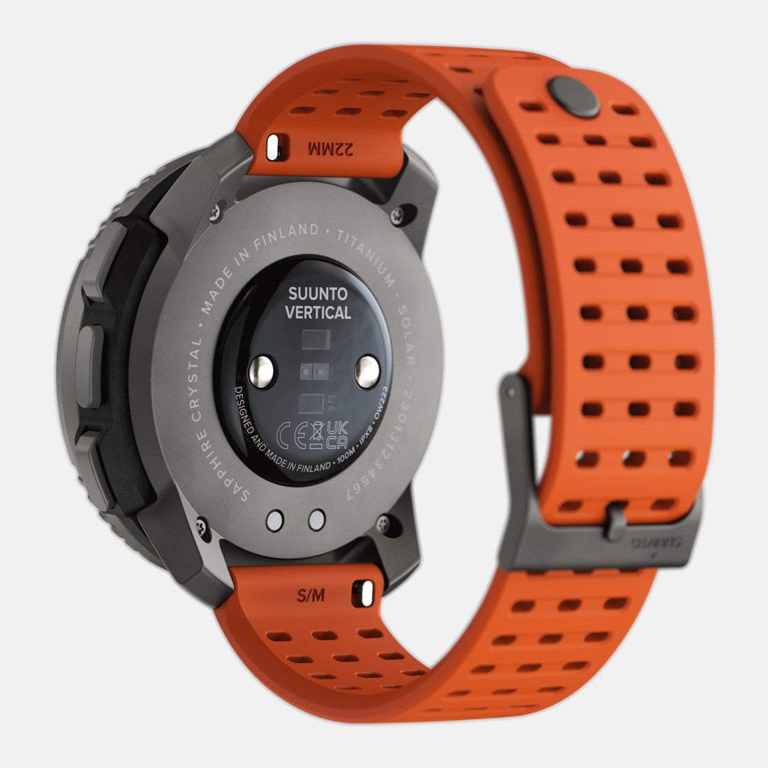 SUUNTO Vertical Titanium Solar Canyon שעון ספורט סונטו טיטניום עם טעינה סולארית