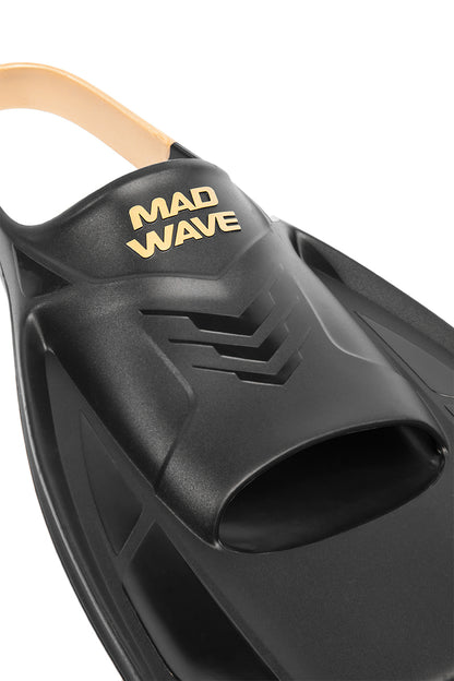 MAD WAVE Open Heel Training Fins סנפירי אימון עם עקב פתוח