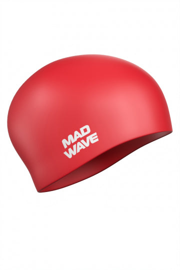 MAD WAVE Cap Long Hair כובע שחייה המתאים לבעלי שיער ארוך