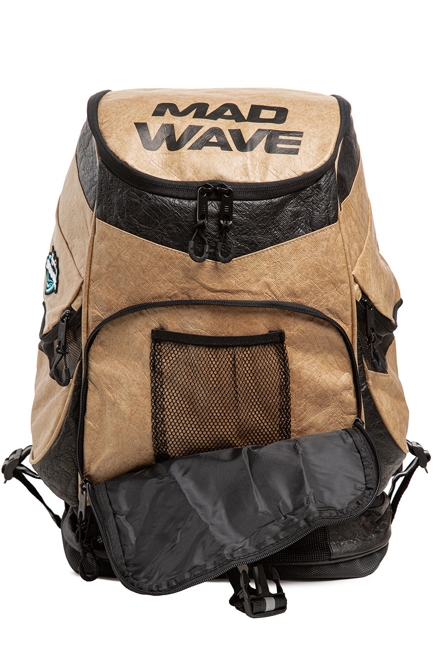 MAD WAVE Backpack Mad Team Tyvek תיק גב איכותי לציוד שחייה וספורט