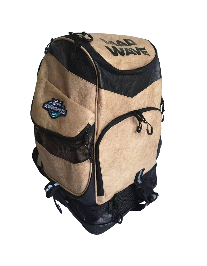 MAD WAVE Backpack Mad Team Tyvek תיק גב איכותי לציוד שחייה וספורט