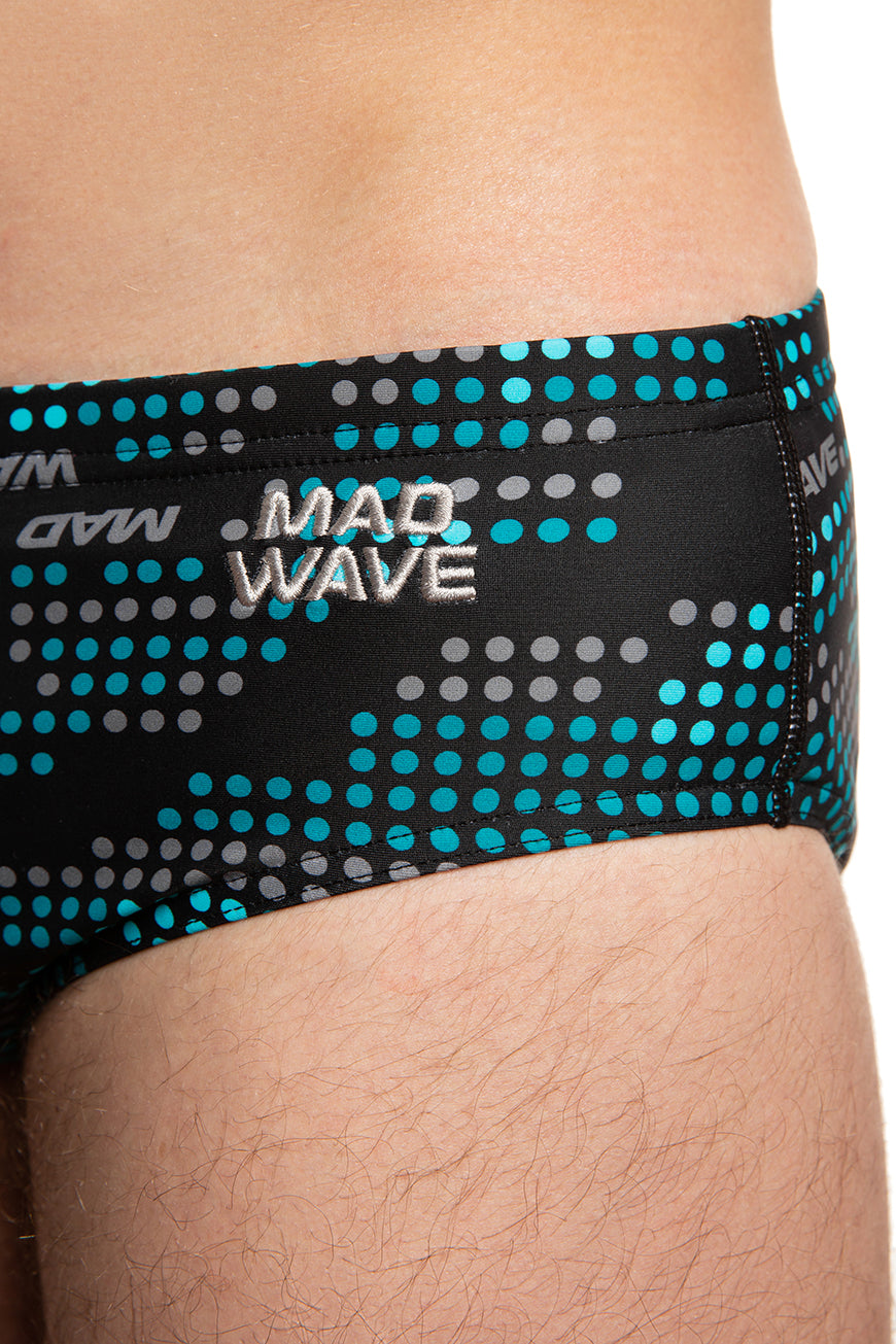 MAD WAVE Men swimtrunks Force Anti-Chlor Turquoise בגד ים תחתון לגברים