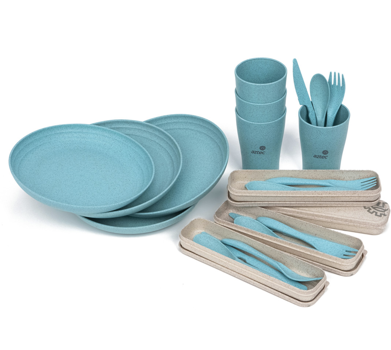 AZTEC Picnic Sets סט כלי אוכל לפיקניק