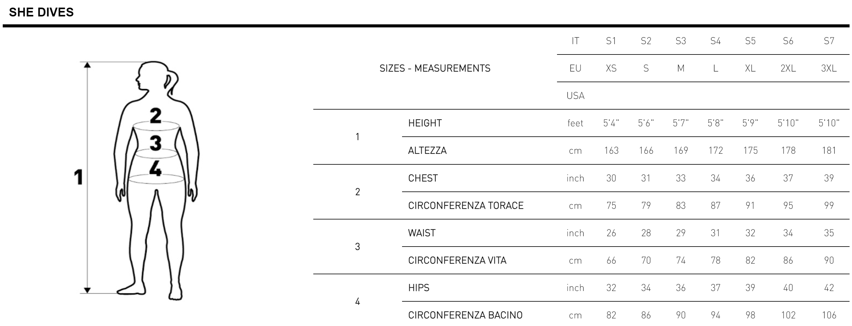 MARES Flexa Vest 3mm She Dive ווסט צלילה לנשים בעובי 3 מ"מ