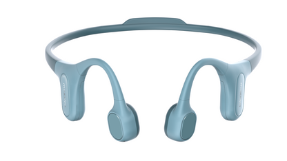 MOJAWA Run Plus Bone Conduction Earphone Blue אוזניות אלחוטיות לשחייה וריצה בטכנולוגיית הולכת עצם בצבע כחול