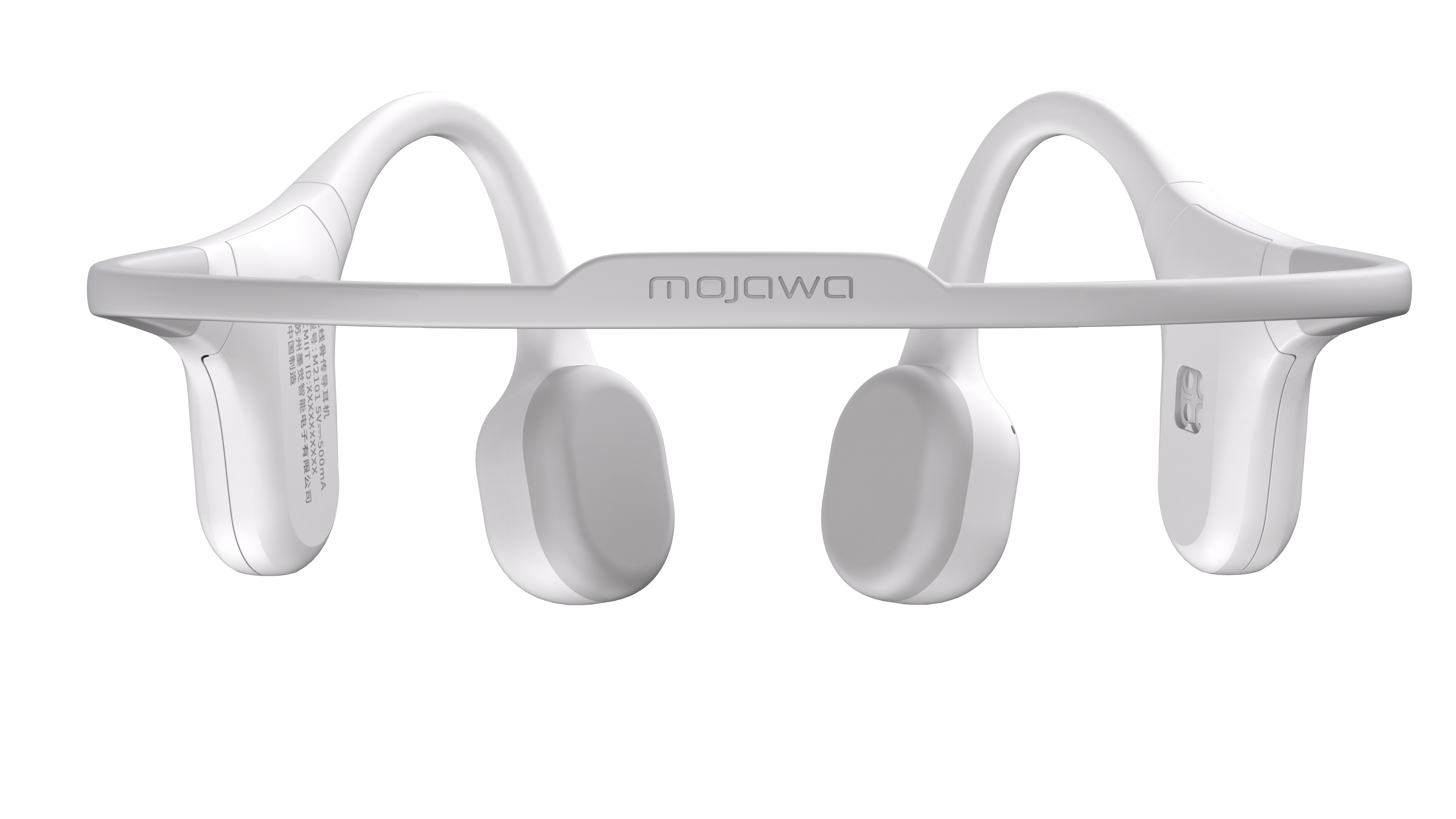 MOJAWA Run Plus Bone Conduction Earphone Grey אוזניות אלחוטיות לשחייה וריצה בטכנולוגיית הולכת עצם בצבע אפור