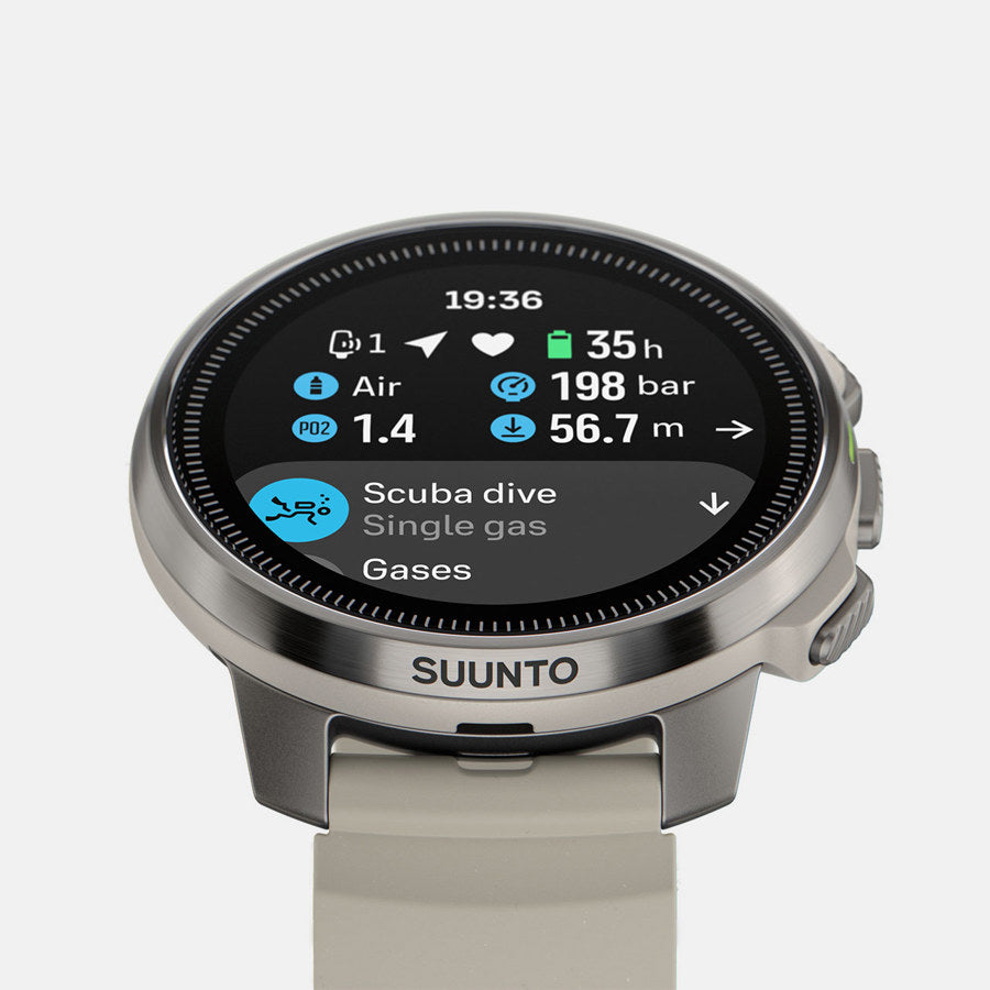 SUUNTO Ocean Sand שעון כושר ומחשב צלילה מתקדם בצבע חול