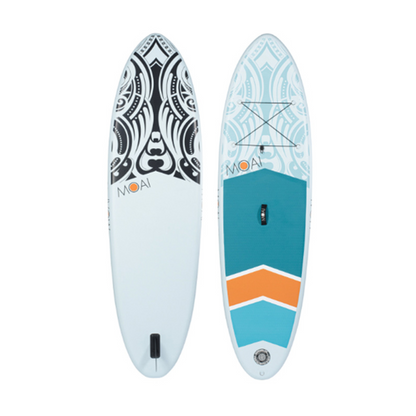 MOAI All-Round SUP & Surf 9’5 Package סאפ מתנפח באורך 287 ס"מ עם משוט פיברגלס