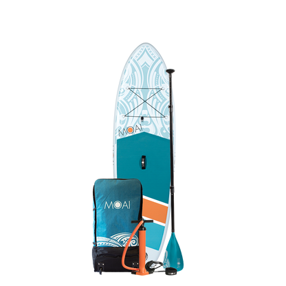 MOAI All-Round SUP & Surf 9’5 Package סאפ מתנפח באורך 287 ס"מ עם משוט פיברגלס