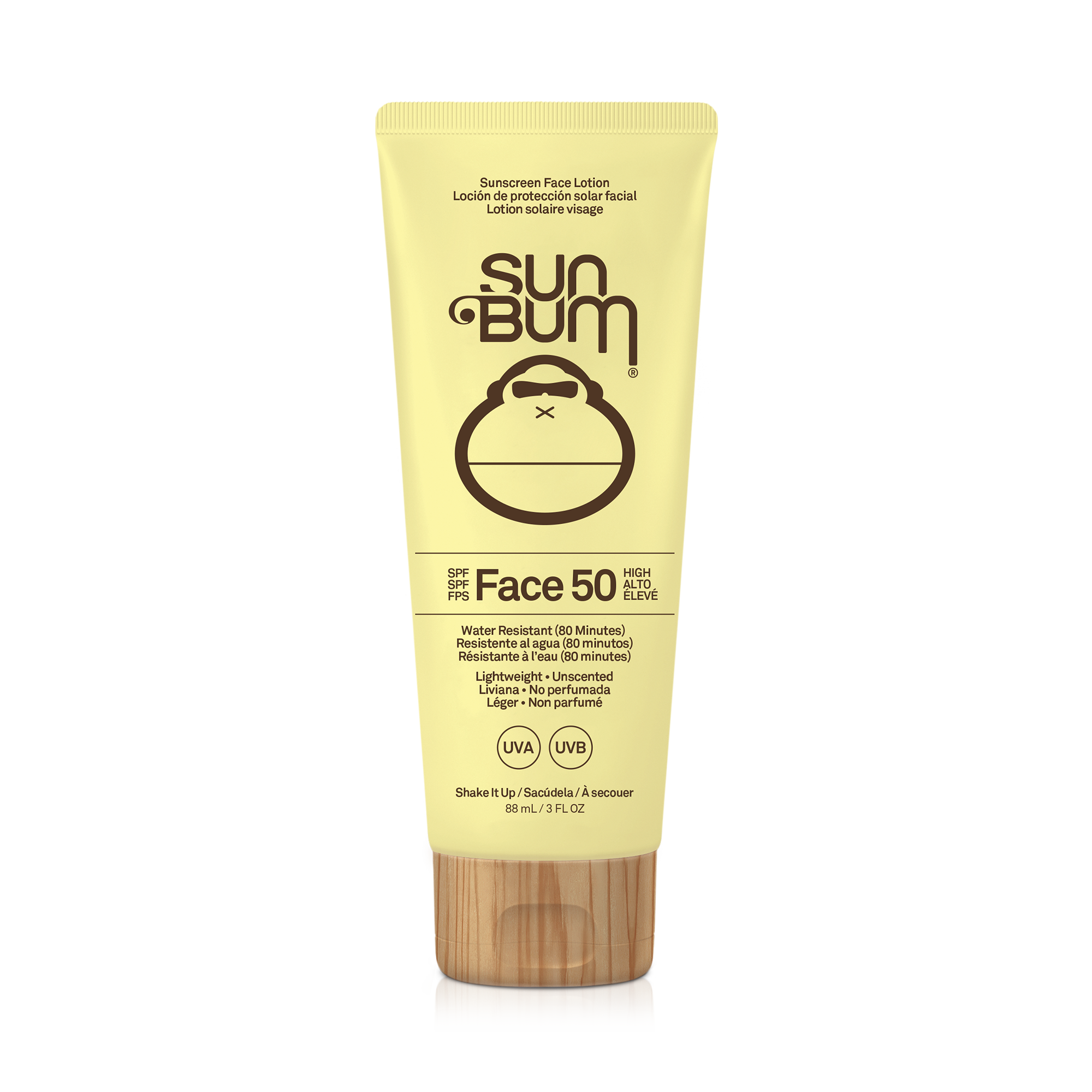 SUN BUN Original Face SPF 50 Sunscreen Lotion קרם הגנה לפנים