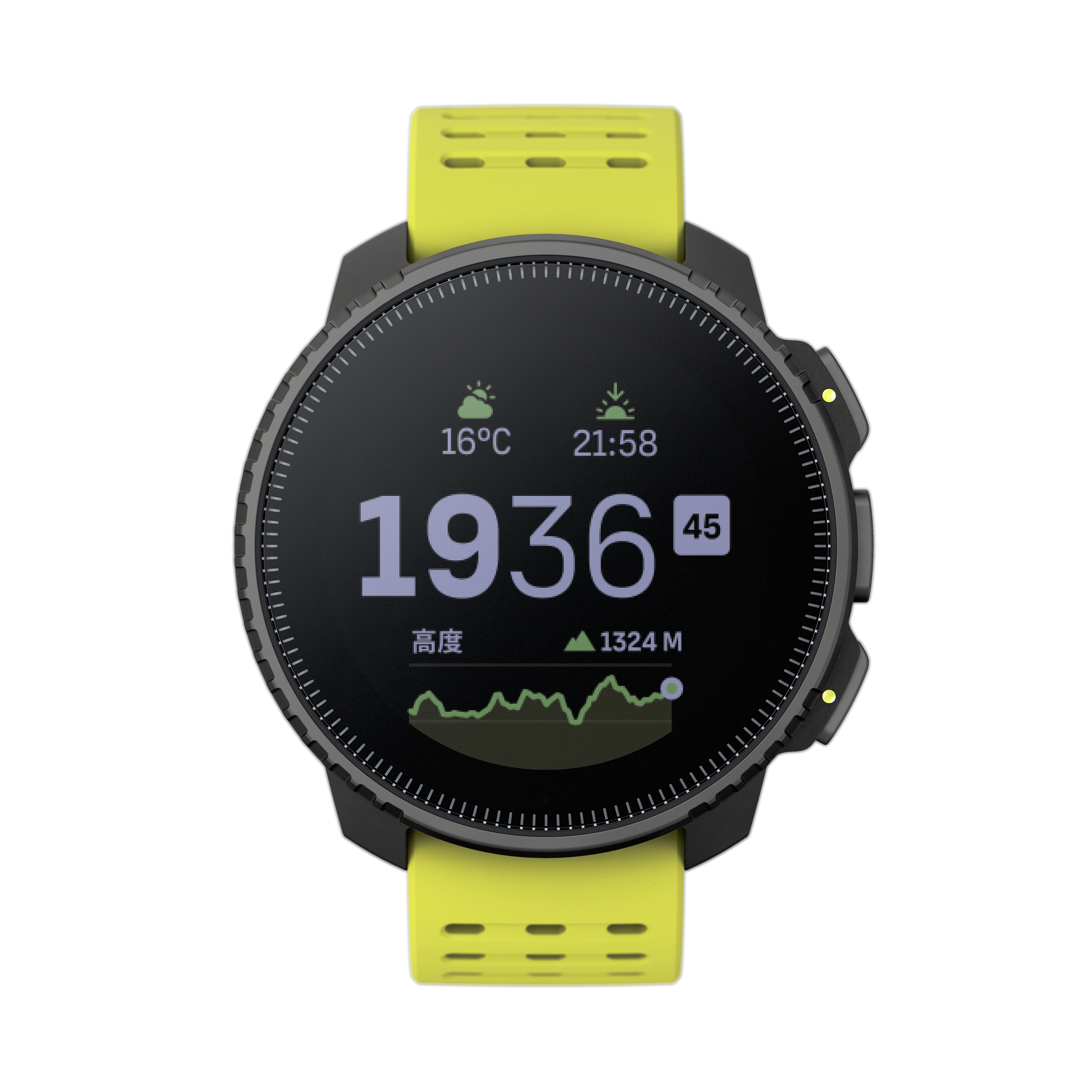 SUUNTO Vertical Black Lime שעון ספורט סונטו