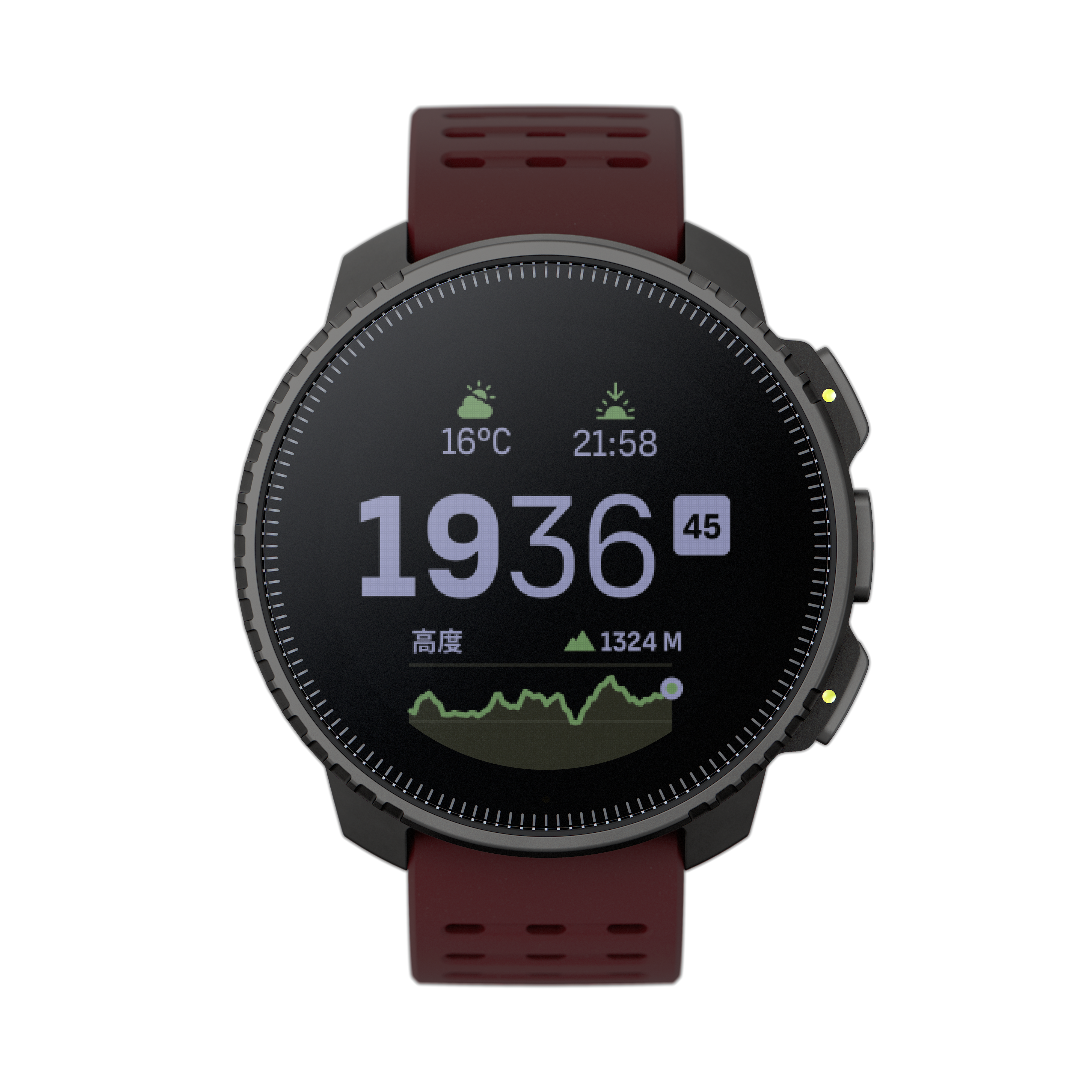 SUUNTO Vertical Black Ruby שעון ספורט סונטו