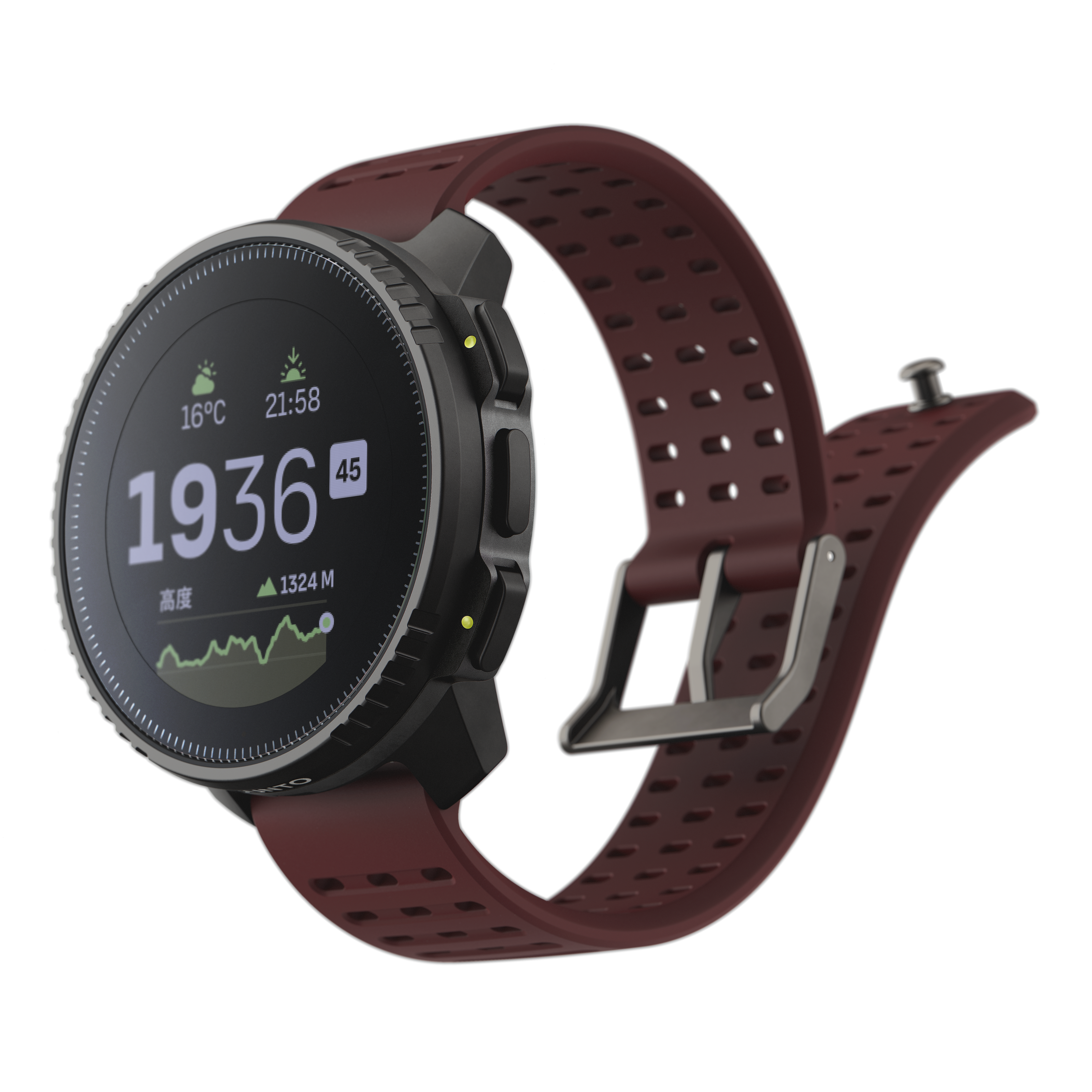 SUUNTO Vertical Black Ruby שעון ספורט סונטו