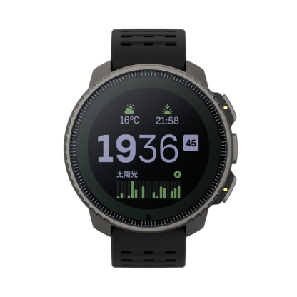 SUUNTO Vertical Titanium Solar Black שעון ספורט סונטו טיטניום עם טעינה סולארית