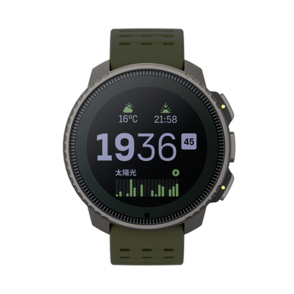 SUUNTO Vertical Titanium Solar Forest שעון ספורט סונטו טיטניום עם טעינה סולארית