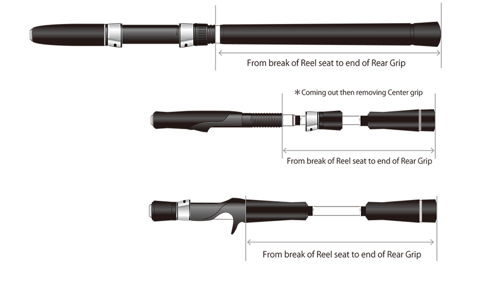 MAJOR CRAFT New Crostage Offshore Casting Game/Spinning type CRXC-80 TUNA max 120 חכת זריקה 2 חלקים