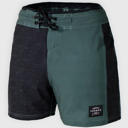 SOORUZ Boardshort Shred 16 MOSS Men Army בגד ים מכנס גלישה לגברים