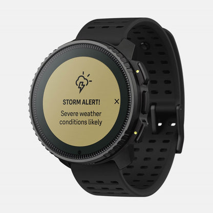 SUUNTO Vertical Stainless steel Solar All Black שעון ספורט סונטו עם טעינה סולארית