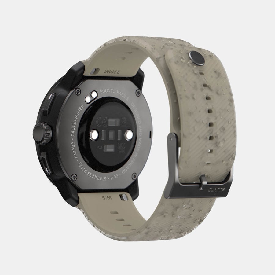 SUUNTO Race S Gravel Gray שעון ספורט וכושר בצבע אפור כהה