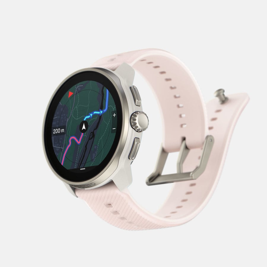 SUUNTO Race S Powder Pink שעון ספורט וכושר בצבע ורוד