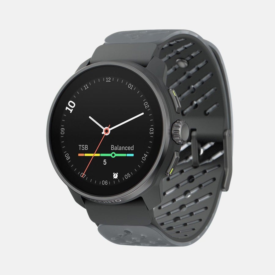 SUUNTO Race S Titanium Graphite שעון ספורט וכושר בצבע אפור כהה