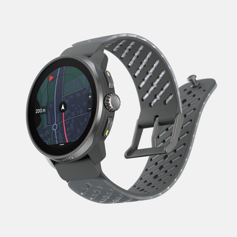 SUUNTO Race S Titanium Graphite שעון ספורט וכושר בצבע אפור כהה