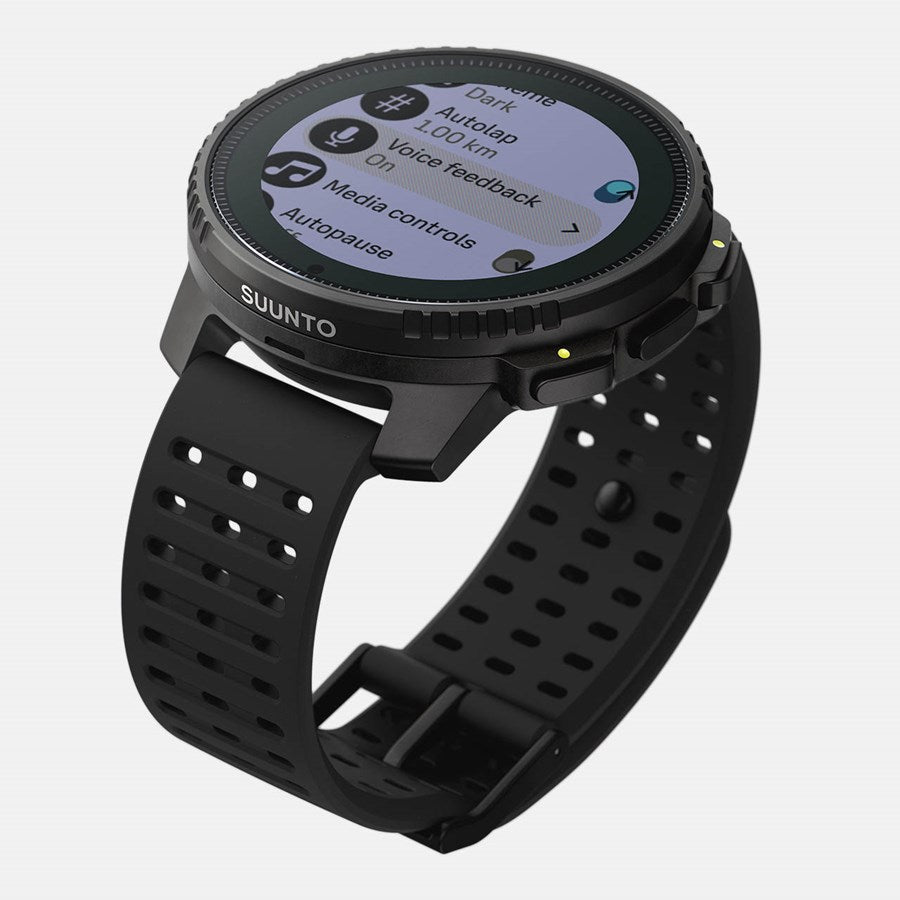 SUUNTO Vertical Stainless steel Solar All Black שעון ספורט סונטו עם טעינה סולארית