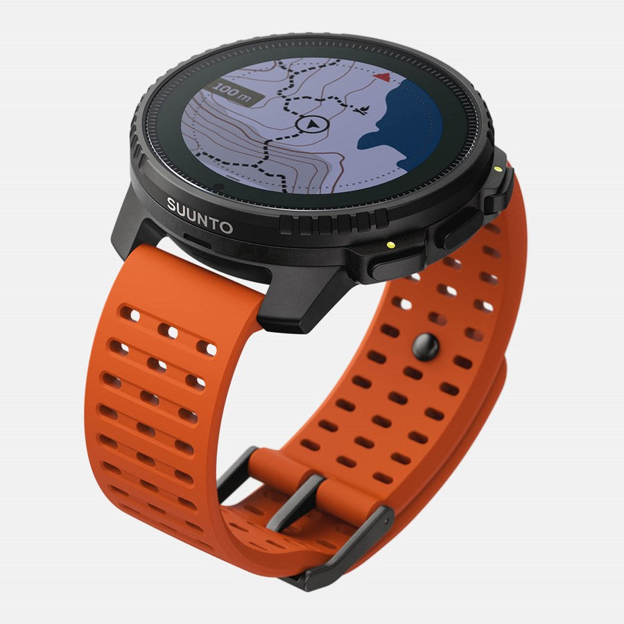 SUUNTO Vertical Stainless steel Solar Canyon שעון ספורט סונטו עם טעינה סולארית