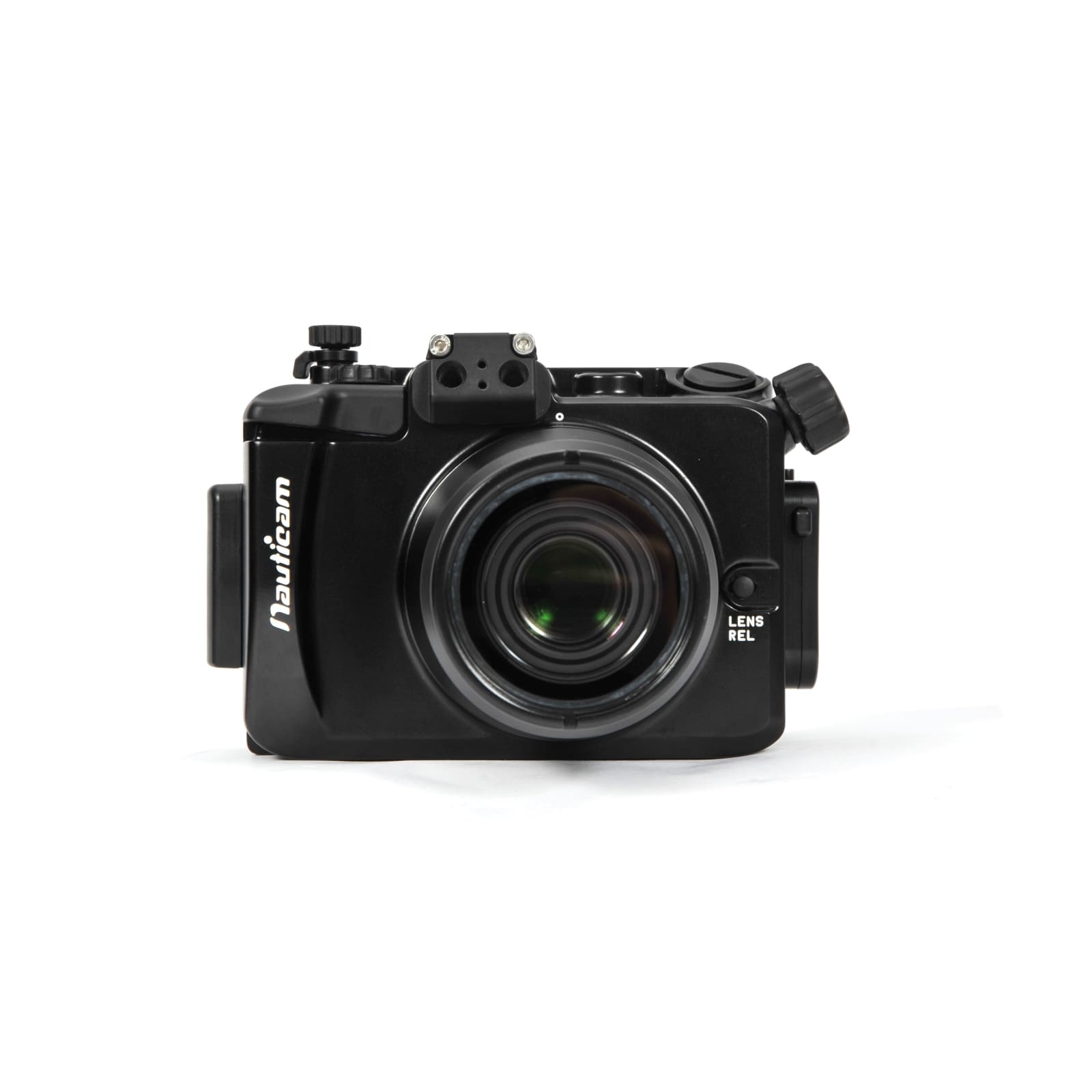 מארזי צלילה Nauticam למצלמות Mirrorless (ללא מראה) עם עדשות מתחלפות - דוגית