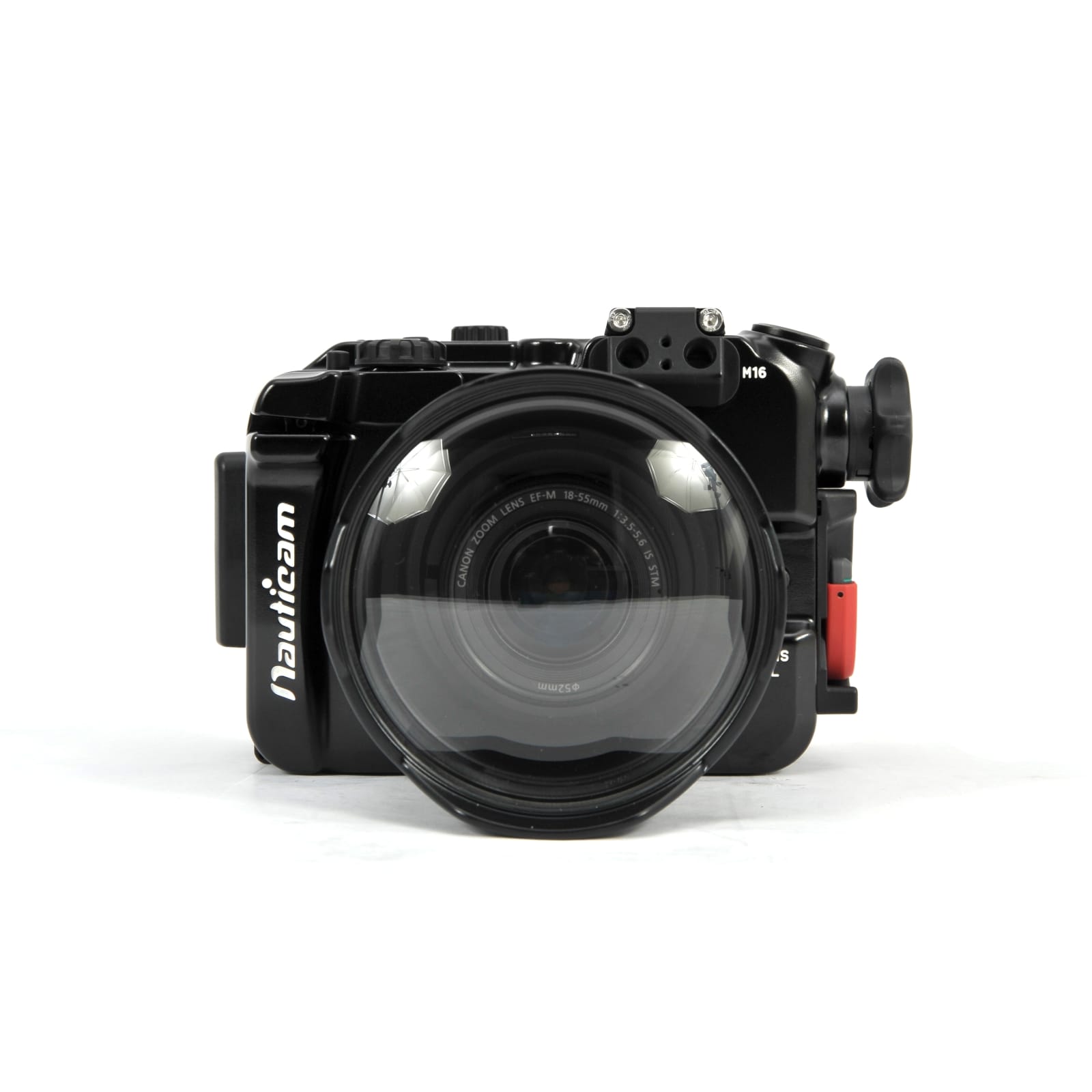 מארזי צלילה Nauticam למצלמות Mirrorless (ללא מראה) עם עדשות מתחלפות - דוגית