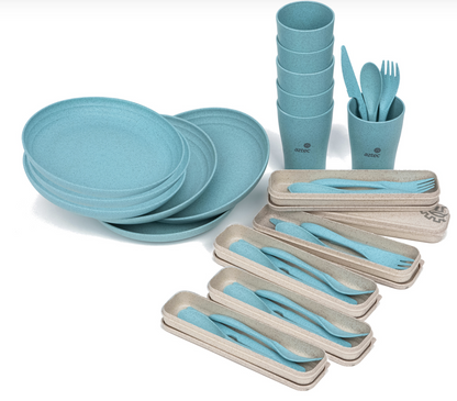 AZTEC Picnic Set Family סט כלי אוכל לפיקניק