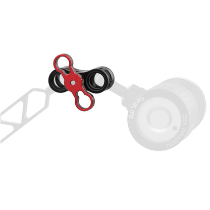 חיבור פרפר לזרוע - SeaLife Flex Connect 1 Inch Ball Clamp SL9907 - דוגית