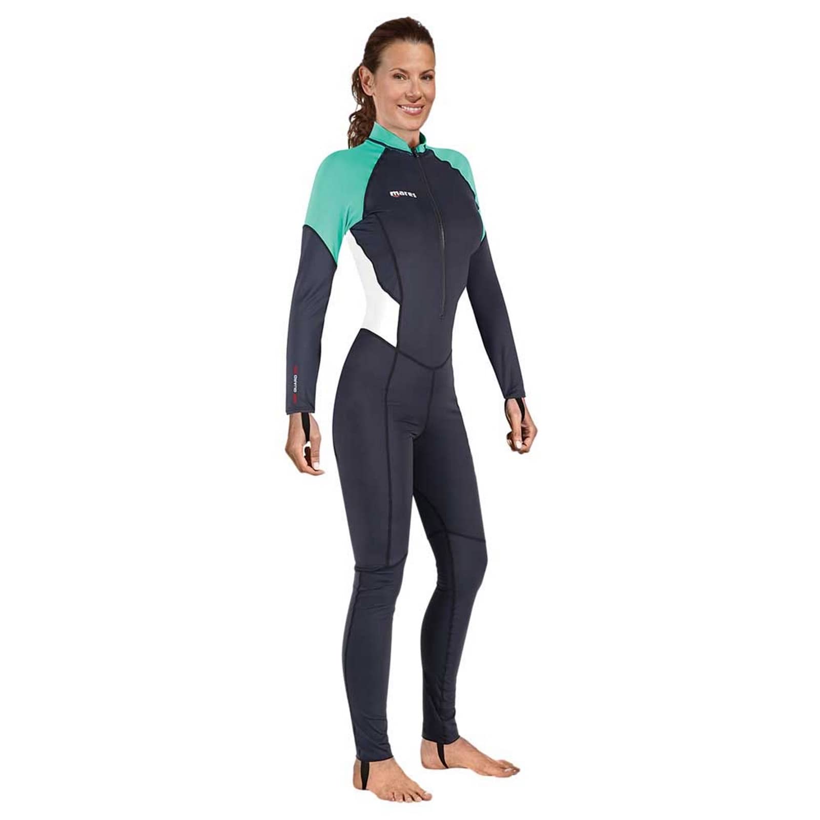 Mares חליפת לייקרה מלאה לנשים - Rash Guard Trilastic Overall - דוגית