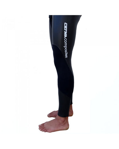 CETMA Spearfishing Carbon Skin Pro Wetsuit 5mm חליפת צלילה חופשית לדייג חניתות 5 מ"מ