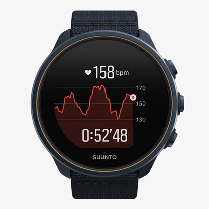 שעון כושר -   SUUNTO 9 Baro Granite Blue Titanium - דוגית