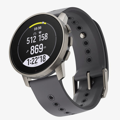 SUUNTO 9 Peak PRO Titanium Slate שעון מולטי-ספורט טיטניום בצבע אפור כהה