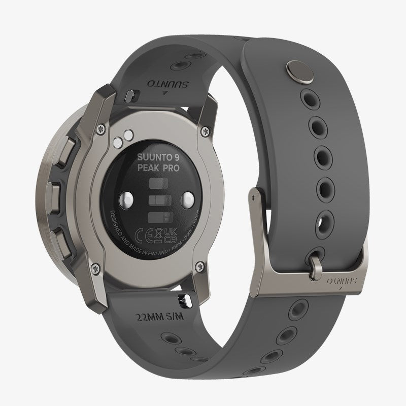 SUUNTO 9 Peak PRO Titanium Slate שעון מולטי-ספורט טיטניום בצבע אפור כהה