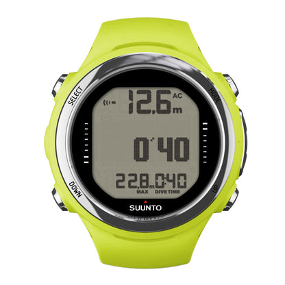 שעון צלילה סונטו Suunto D4i NOVO ליים - דוגית