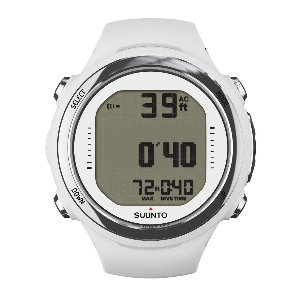 שעון צלילה סונטו Suunto D4i NOVO לבן - דוגית