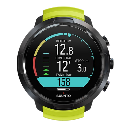 Suunto שעון צלילה עומק 100 מטר דגם D5 - דוגית